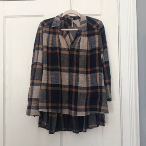 Free People Button Down